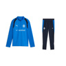 Survêtement Complet Olympique de Marseille Entraînement Enfant 2026/27 Bleu Royal Bleu Marine – vue de l'ensemble sur fond blanc