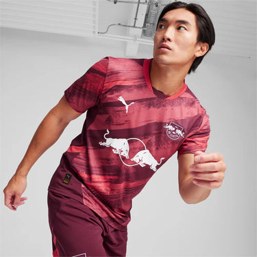 Maillot RedBull Leipzig Extérieur Homme 2024/25 Rouge