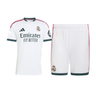 Ensemble Maillot Short Real Madrid Domicile Homme 2026/27 Blanc – vue de l'ensemble sur fond blanc