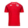 Maillot Tunisie Pre-match ABOU Pre Homme 2024 Rouge