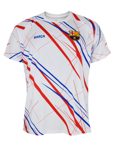 Maillot FC Barcelone Training Fan Homme 2024 Blanc