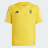Maillot Juventus Turin Training Tiro Junior 2023/24 Jaune