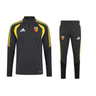 Survêtement Complet RC Lens Entraînement Enfant 2026/27 Noir Jaune – vue de l'ensemble sur fond blanc