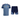 Ensemble Maillot Short Bayern Munich Entraînement Homme 2026/27 Bleu Marine – vue de l'ensemble sur fond blanc