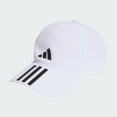Casquette Adidas Baseball Training AEROREADY à 3 Bandes Blanc