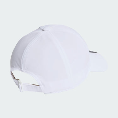 Casquette Adidas Baseball Training AEROREADY à 3 Bandes Blanc
