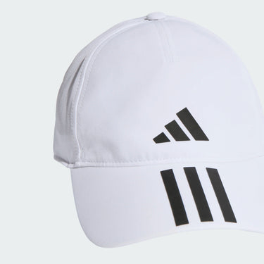 Casquette Adidas Baseball Training AEROREADY à 3 Bandes Blanc