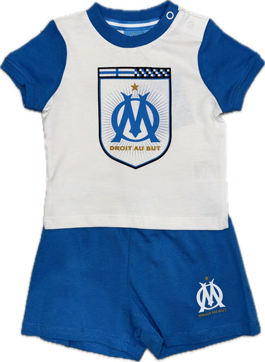 Ensemble Kit T-shirt Short OM Fan Bébé Bleu 2025