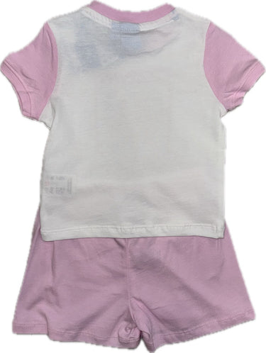 Ensemble Kit T-shirt Short OM Fan Bébé Rose 2025