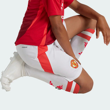 Short Manchester United Domicile Junior 2024/25 Blanc