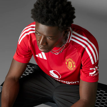 Maillot Manchester United Domicile Homme 2024/25 Rouge - Planet Foot