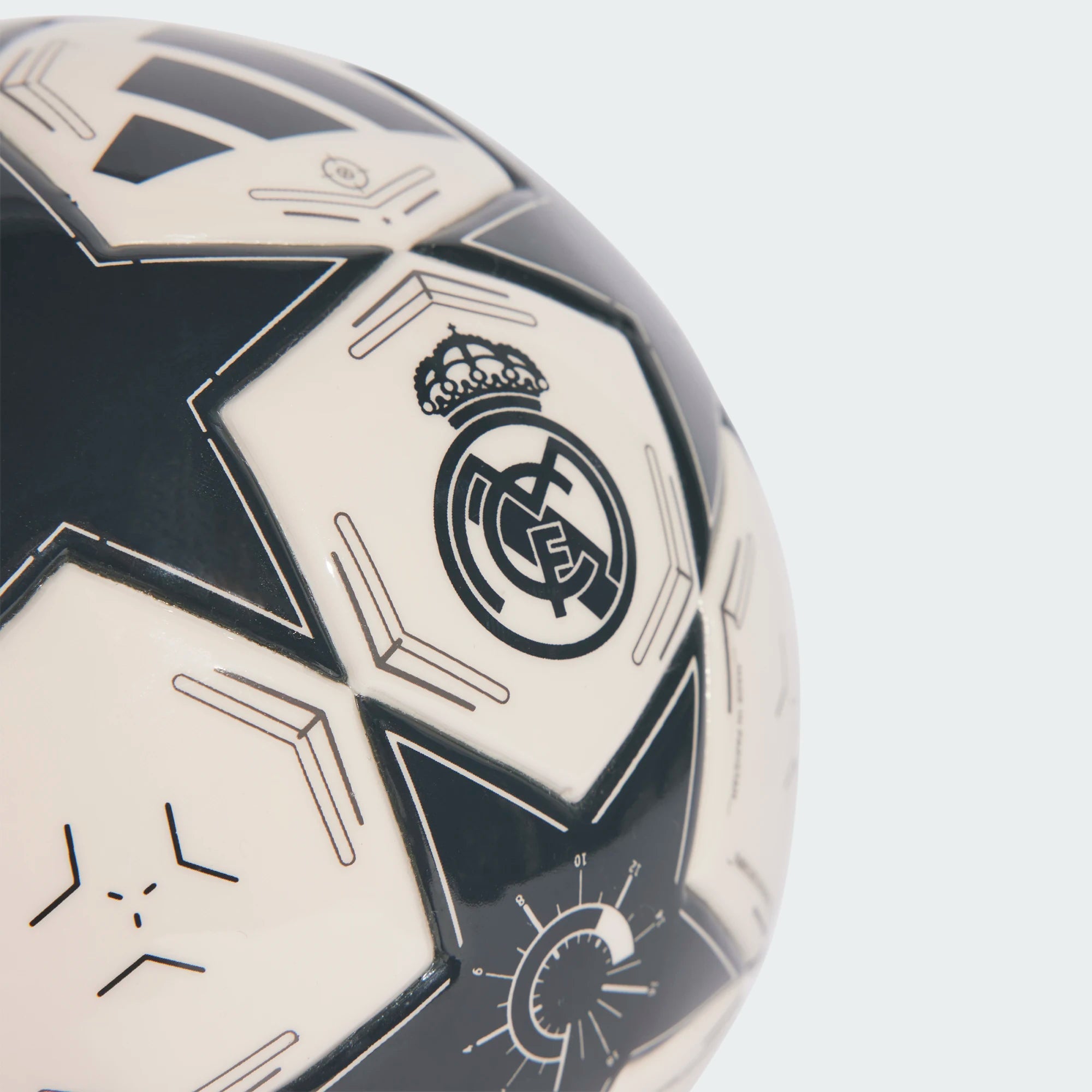Real Madrid UCL Mini Ball 2024 25 Beige Planet Foot