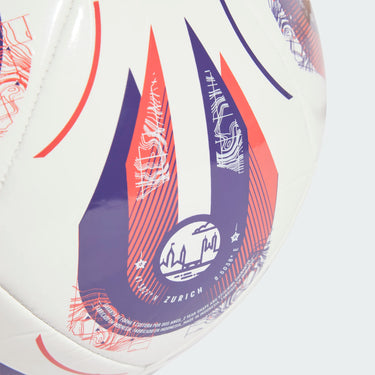 Ballon Adidas Club Blanc ( UEFA Women's EURO25 ) - Planet Foot