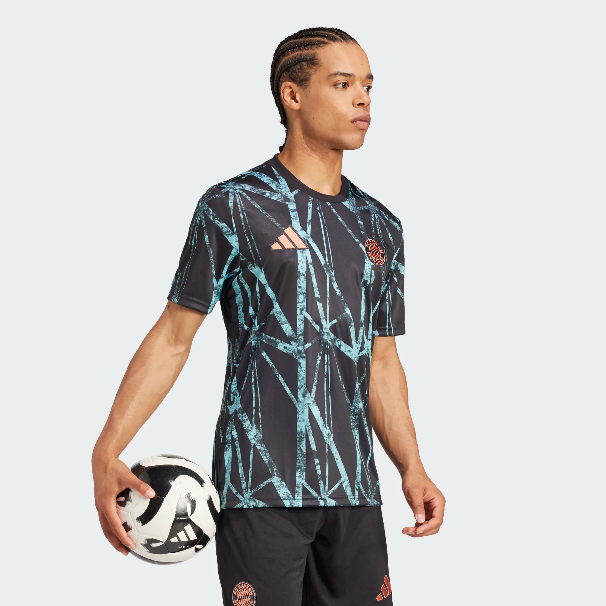 Bayern Munich Pre Match Men s Jersey 2024 25 Black Planet Foot