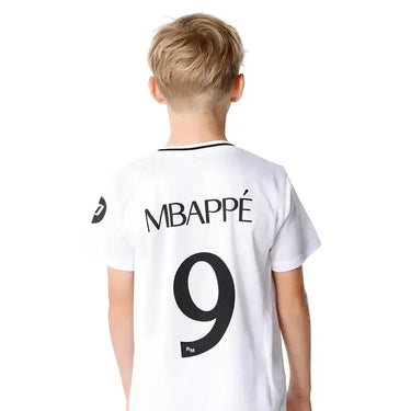 Kit Real Madrid Junior Domicile Mbappé 2024/25 Replica