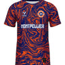 Maillot Montpellier Venka Adulte 2024/25 Bleu ( 34 )