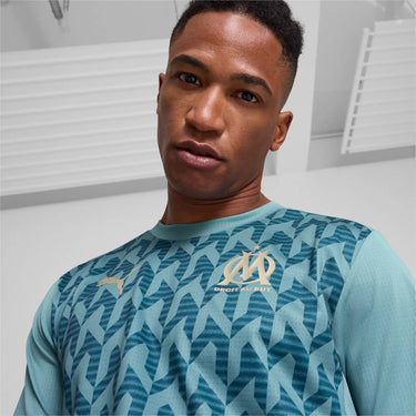 Maillot OM Pre-match Homme 2024/25 Bleu-Vert