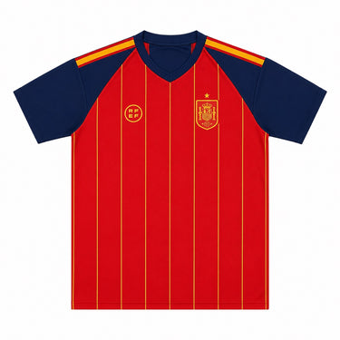 Maillot Espagne Domicile Fan Lamine Yamal N°19 Adulte 2026 Rouge - Coupe du Monde
