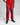 Pantalon Maroc Pre-match Homme 2025 Rouge