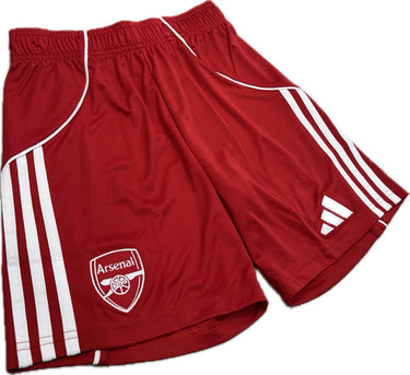 Short Arsenal Domicile Junior 2025/26 Rouge