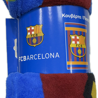 Plaid FC Barcelone Blaugrana 100 x 140 cm