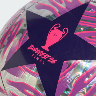 Logo Ligue des champions sur le ballon Foil entraînement.