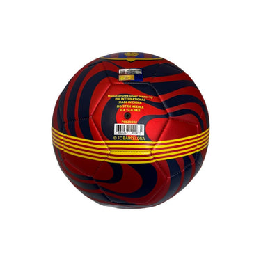 ballon fc barcelone rouge bleu finition brillante
