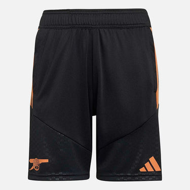 short d'entraînement Arsenal FC Enfant 2026/27 Noir Orange — composant du pack