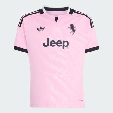 maillot extérieur Juventus Enfant 2026/27 Rose Noir — composant du pack