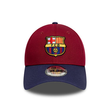 Casquette FC Barcelone New Era 9FORTY Adulte Bordeaux Bleu Marine