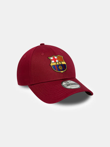 Casquette FC Barcelone New Era 9FORTY Adulte Bordeaux