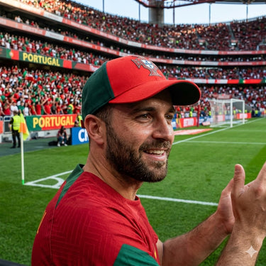 Casquette Portugal FPF Coupe du Monde 2026 - Rouge / Vert