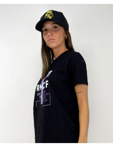 Casquette Real Madrid Fan Adulte Noir-Or