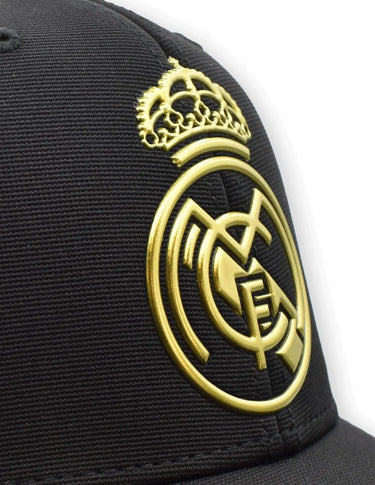 Casquette Real Madrid Fan Adulte Noir-Or