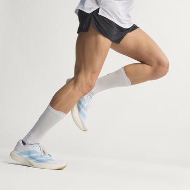 Chaussures Running Adizero EVO SL Woven Adulte 2026 Blanc Bleu Or