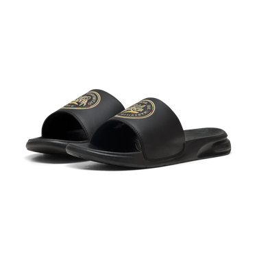 Détail semelle Softride claquettes OM Africa.