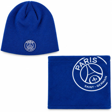 Coffret Bonnet + Tour de Cou Paris Saint-Germain Adulte 2026 Bleu