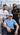 Collection Manchester City 2026/27 avec trois modèles portant les maillots bleu ciel, noir et blanc à rayures bleues.