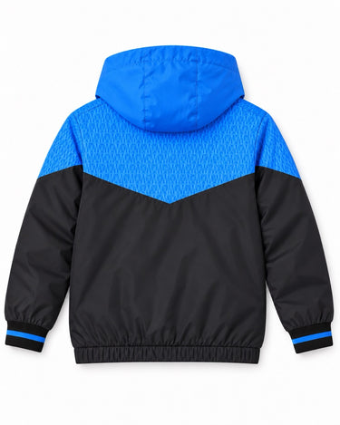Coupe-Vent Fan OM Enfant 2026 Noir Bleu Roi
