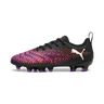 Crampons Puma Future 8 Play FG/AG enfant noir vue générale.