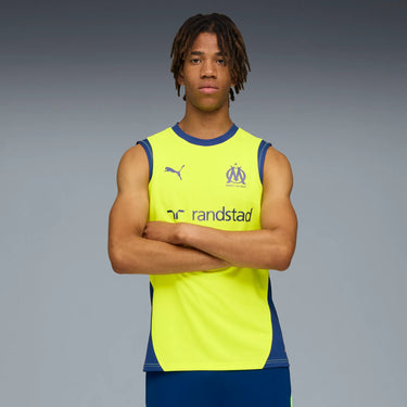 Débardeur OM Training Homme 2025/26 Jaune