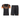 Ensemble Maillot Short Arsenal FC Entraînement Homme 2026/27 Noir Orange – vue de l'ensemble sur fond blanc