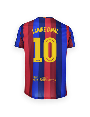 Ensemble Kit FC Barcelone Lamine Yamal N°10 Enfant 2026/27 Blaugrana