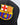 Casquette FC Barcelone Cross Junior Noir 2023