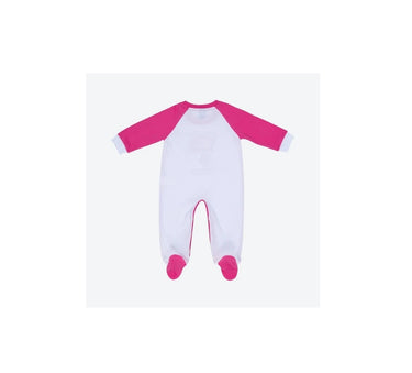 Grenouillère OM Bébé Fille 2026/27 Blanc Rose – vue complémentaire 3