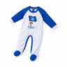 Grenouillère OM Bébé Garçon 2026/27 Blanc Bleu – photo principale