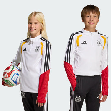 Haut Entraînement Allemagne Tiro Enfant 2026 Blanc - Coupe du Monde