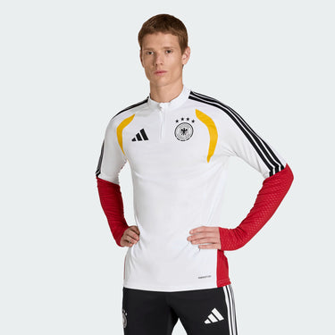 Haut Entraînement Allemagne Tiro Homme 2026 Blanc - Coupe du Monde