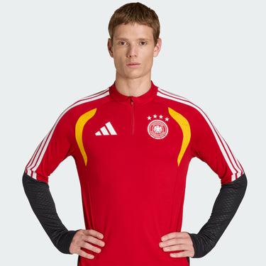 Haut Entraînement Allemagne Tiro Homme 2026 Rouge - Coupe du Monde
