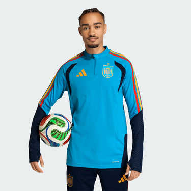 España Hombre Alto Entrenamiento Tiro 2026 Azul - Copa del Mundo